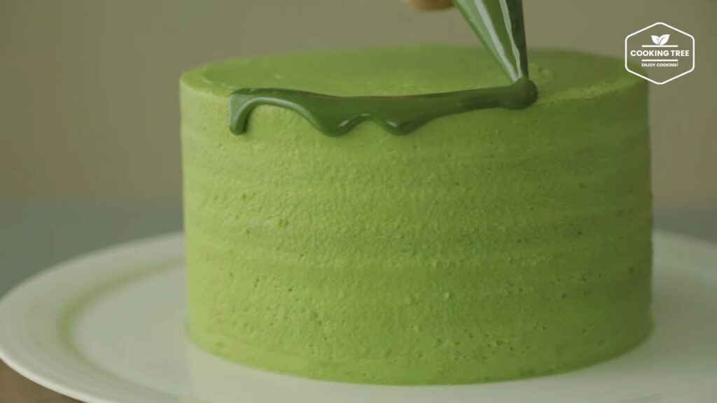 Green teaMatcha Cake Recipe Cooking tree