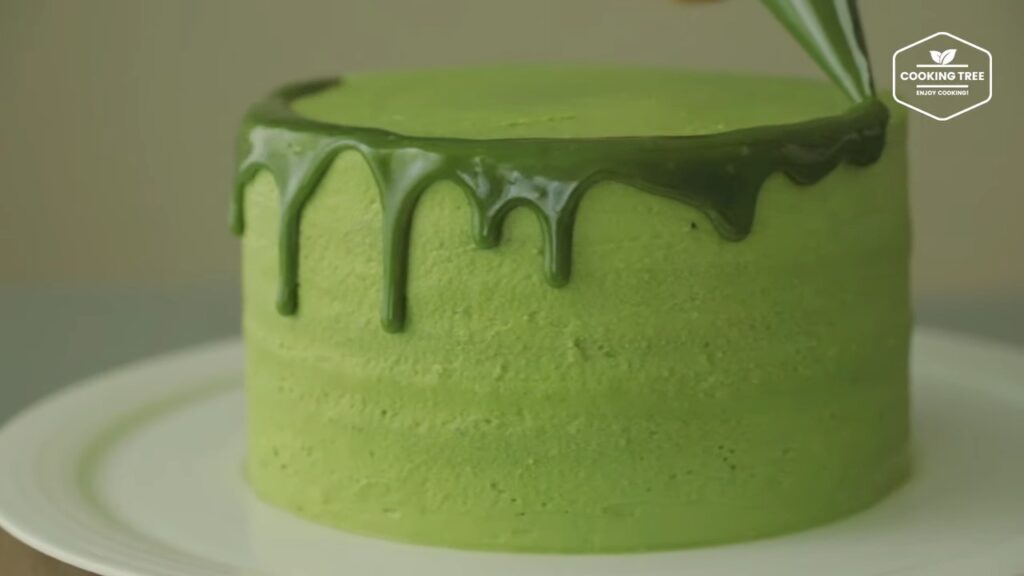 Green teaMatcha Cake Recipe Cooking tree