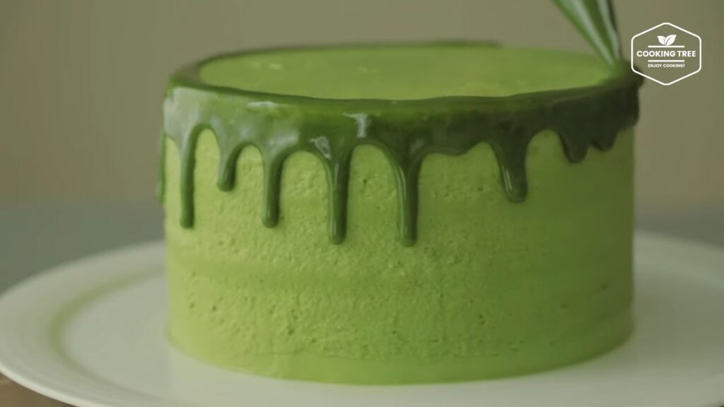 Green teaMatcha Cake Recipe Cooking tree