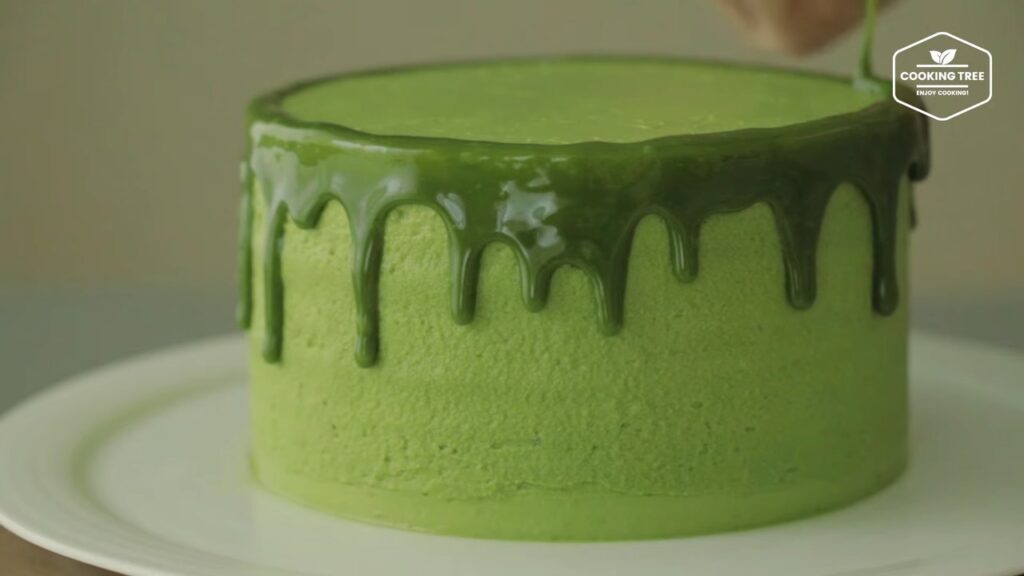 Green teaMatcha Cake Recipe Cooking tree