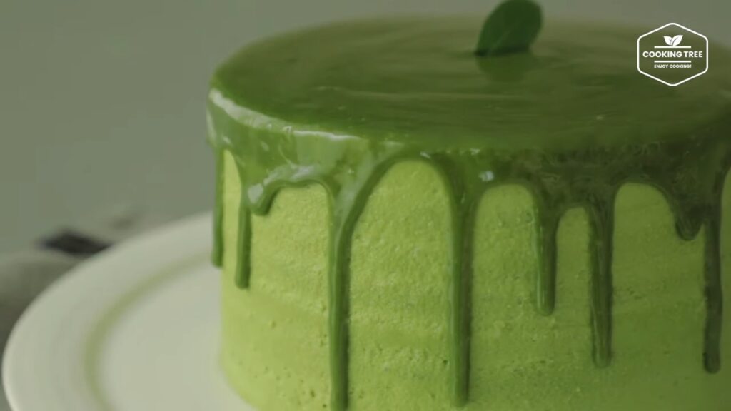 Green teaMatcha Cake Recipe Cooking tree