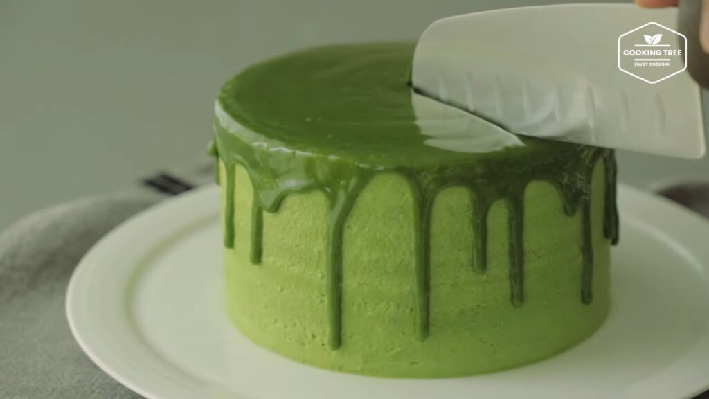 Green teaMatcha Cake Recipe Cooking tree