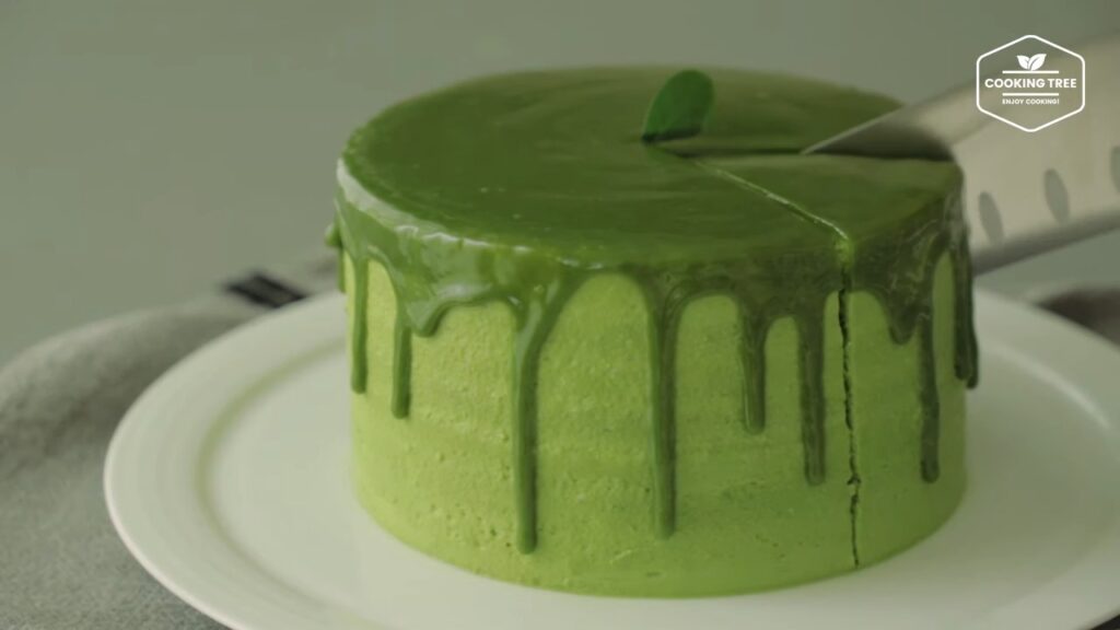 Green teaMatcha Cake Recipe Cooking tree