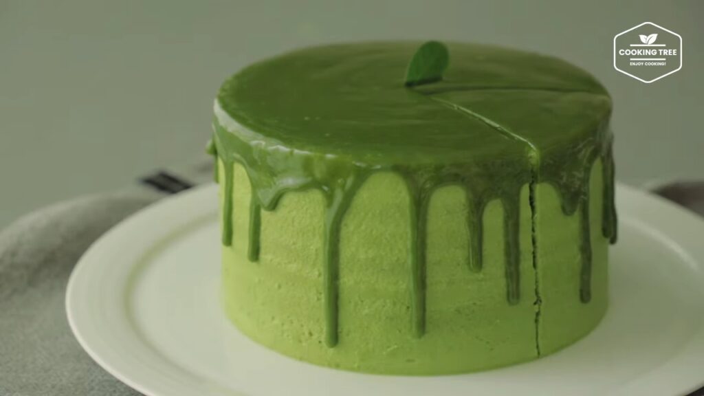 Green teaMatcha Cake Recipe Cooking tree