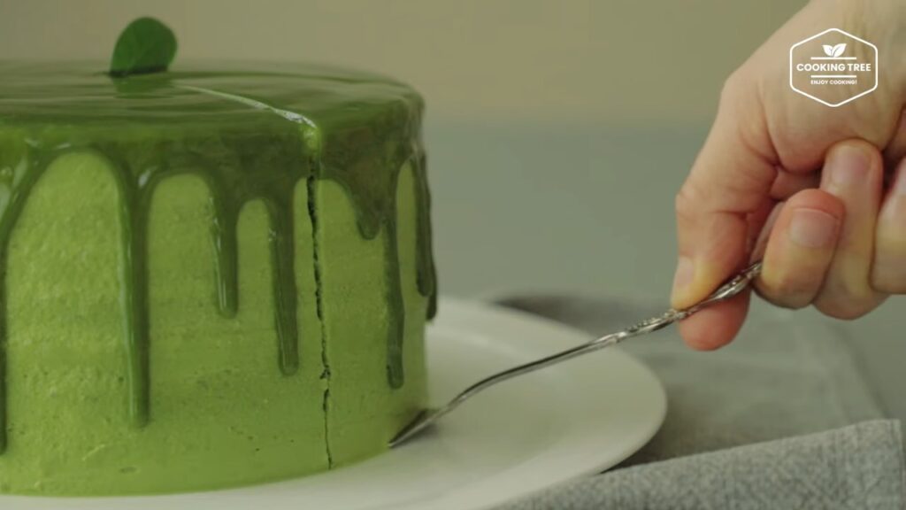 Green teaMatcha Cake Recipe Cooking tree