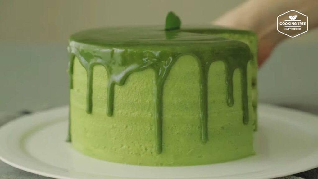 Green teaMatcha Cake Recipe Cooking tree