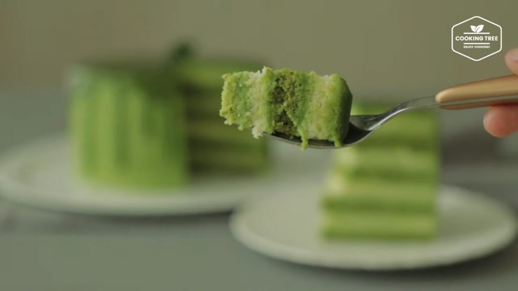 Green teaMatcha Cake Recipe Cooking tree