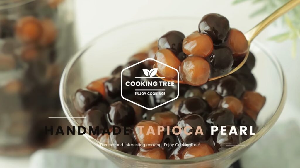Handmade Tapioca Pearl Boba Recipe Cooking tree
