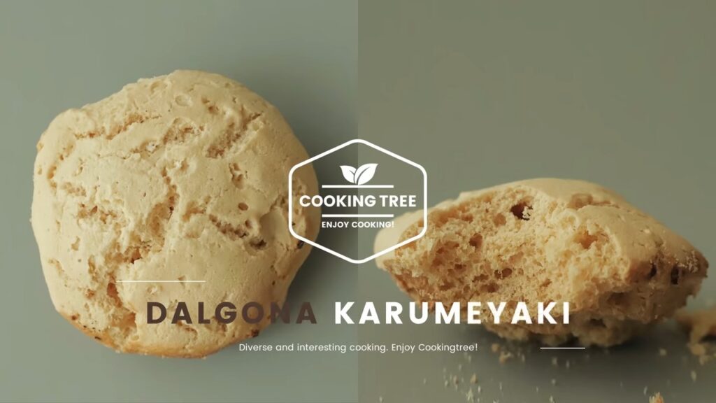 Japanese Dalgona Karumeyaki Recipe Cooking tree