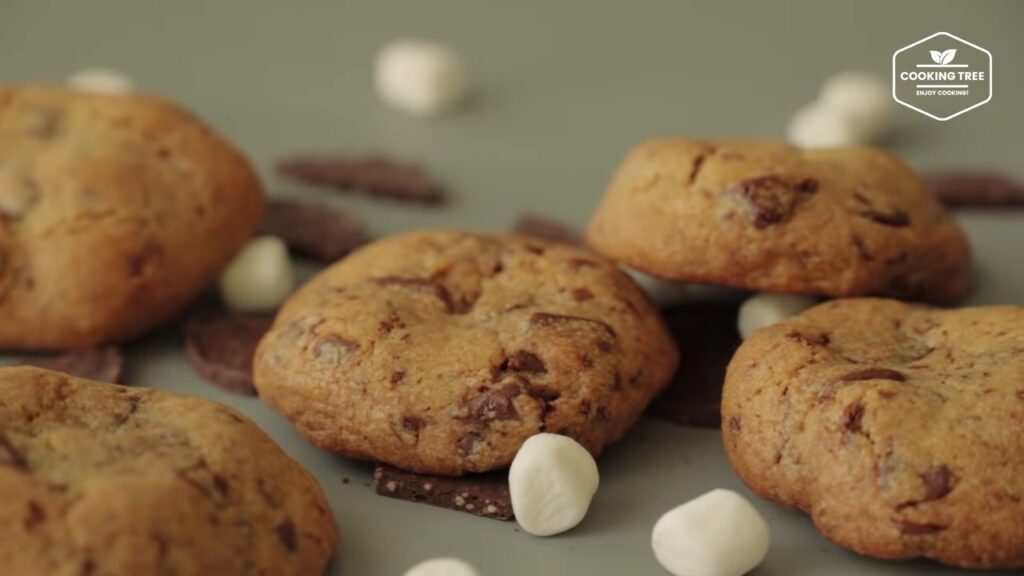 Marshmallow Chocolate Chip Cookies Recipe Cooking tree