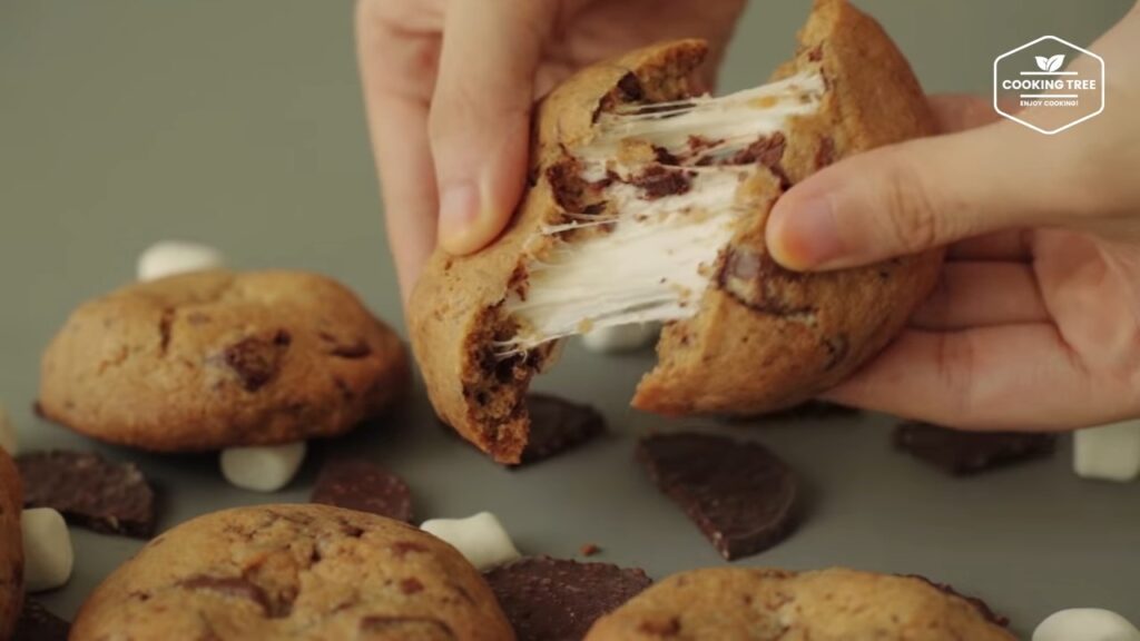 Marshmallow Chocolate Chip Cookies Recipe Cooking tree