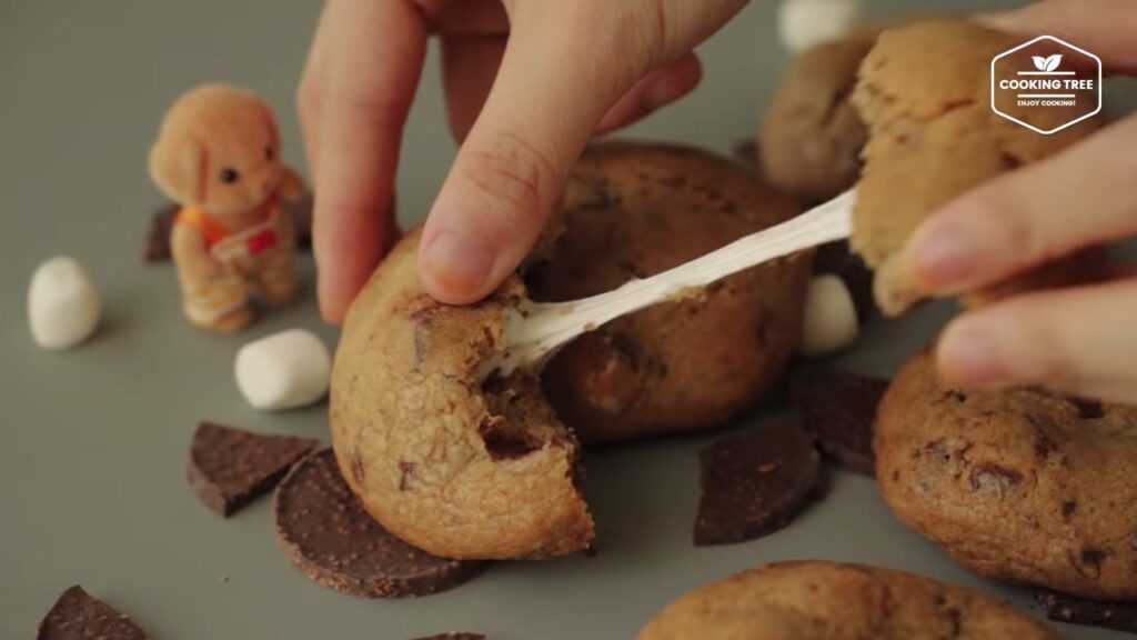 Marshmallow Chocolate Chip Cookies Recipe Cooking tree