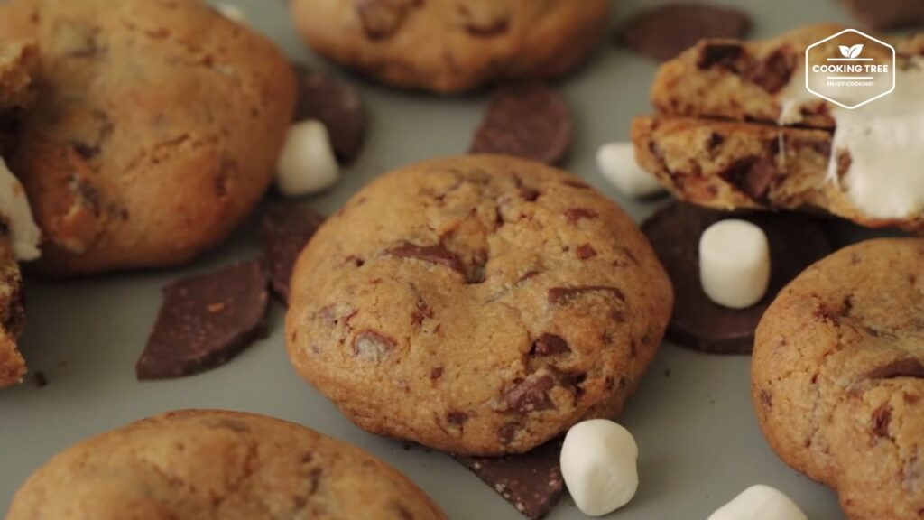 Marshmallow Chocolate Chip Cookies Recipe Cooking tree