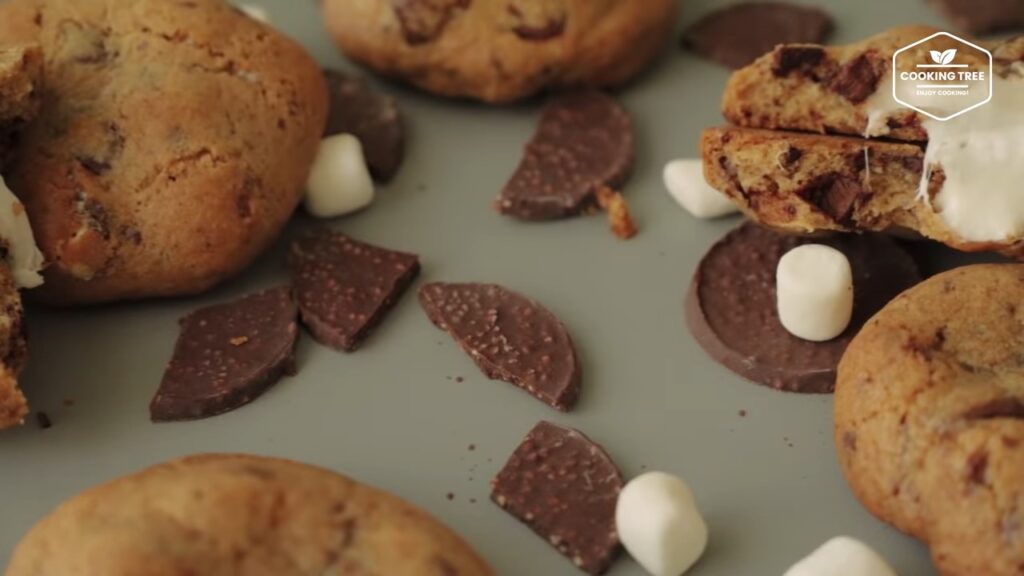 Marshmallow Chocolate Chip Cookies Recipe Cooking tree