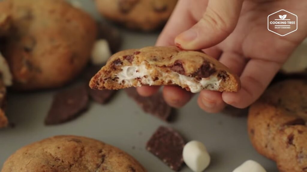 Marshmallow Chocolate Chip Cookies Recipe Cooking tree