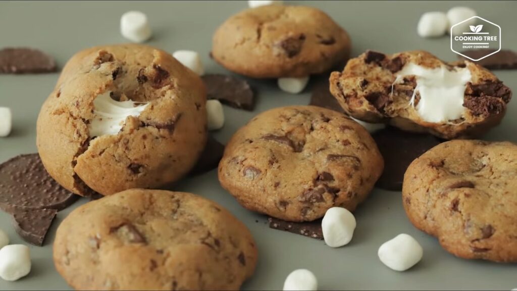 Marshmallow Chocolate Chip Cookies Recipe Cooking tree