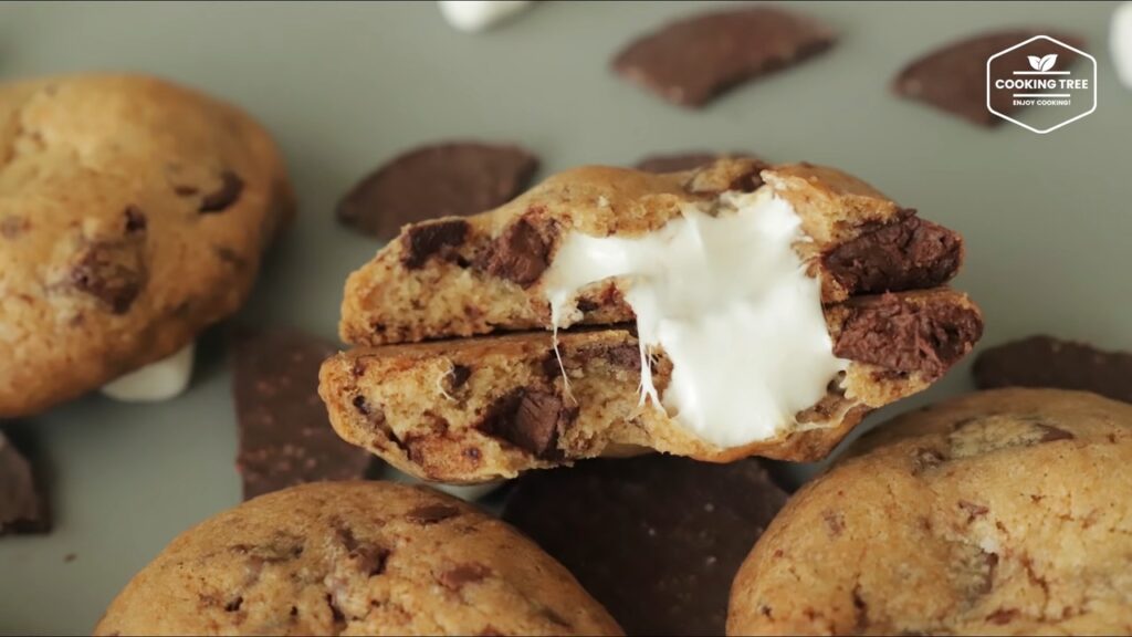 Marshmallow Chocolate Chip Cookies Recipe Cooking tree