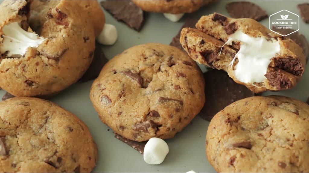 Marshmallow Chocolate Chip Cookies Recipe Cooking tree