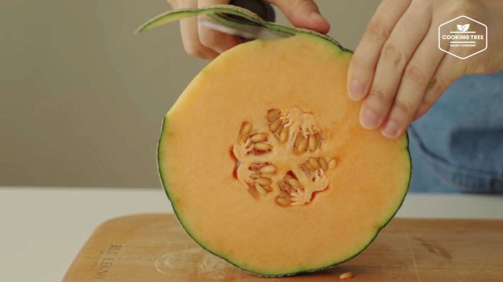 No Bake Cantaloupe Melon Cheesecake Cooking tree