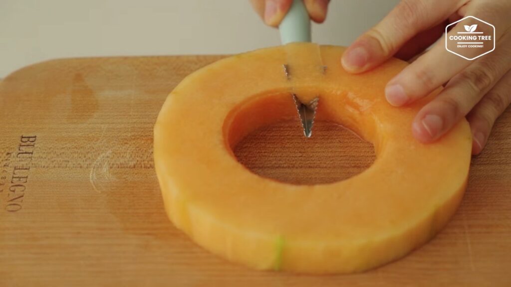 No Bake Cantaloupe Melon Cheesecake Cooking tree