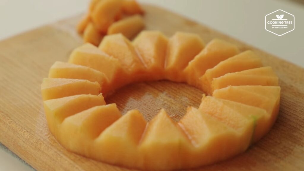 No Bake Cantaloupe Melon Cheesecake Cooking tree