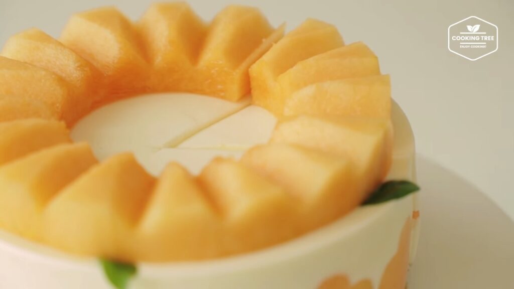 No Bake Cantaloupe Melon Cheesecake Cooking tree