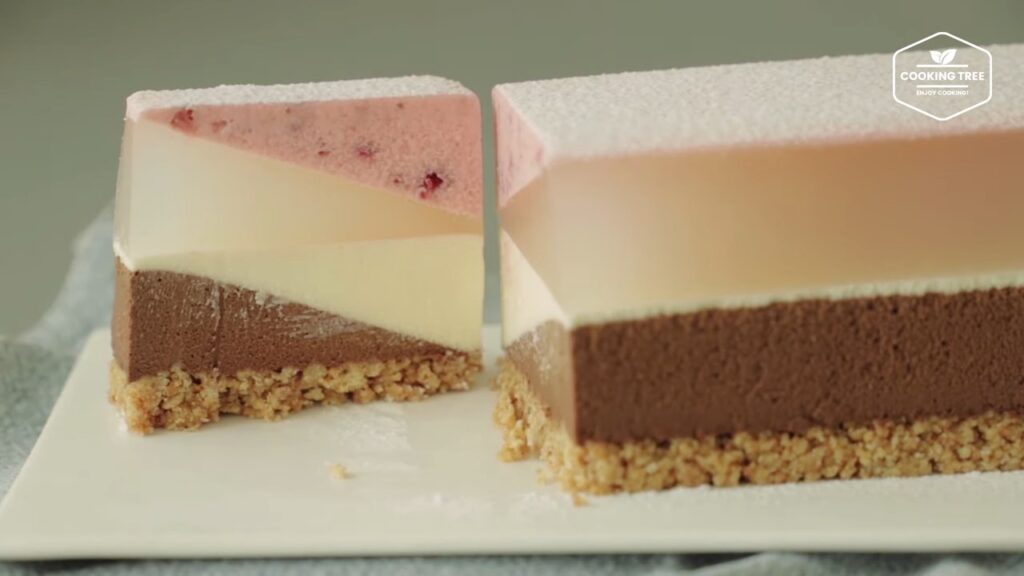 No Bake Layer Cheesecake Recipe Cooking tree