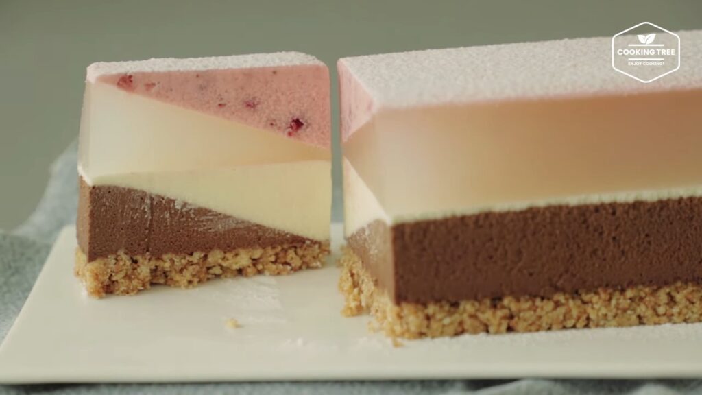 No Bake Layer Cheesecake Recipe Cooking tree