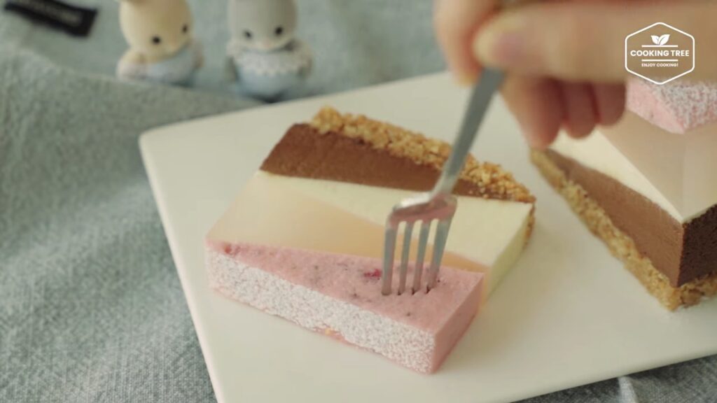 No Bake Layer Cheesecake Recipe Cooking tree