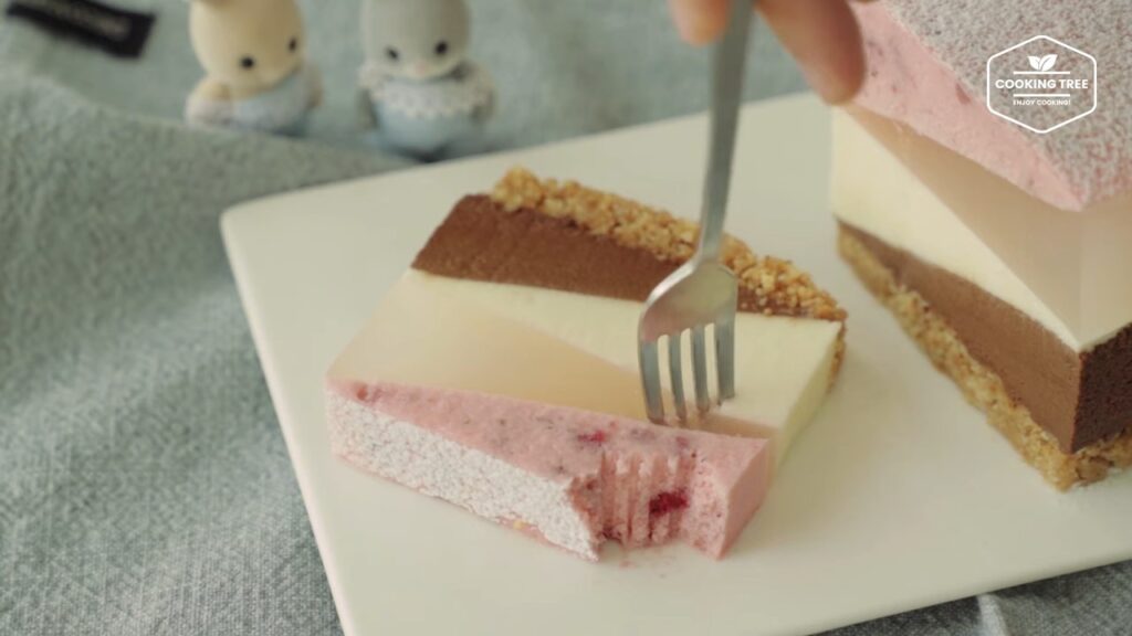 No Bake Layer Cheesecake Recipe Cooking tree