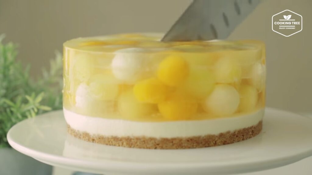 No Bake Melon Mango Cheesecake Recipe Cooking tree