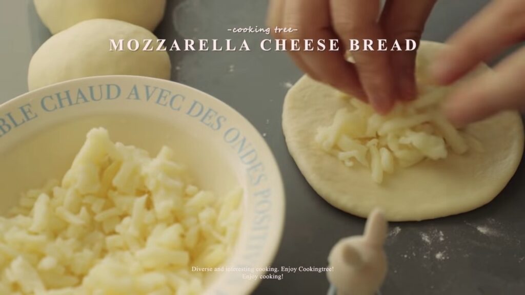 No Oven Fry Pan Mozzarella Cheese Bread Recipe Cooking tree