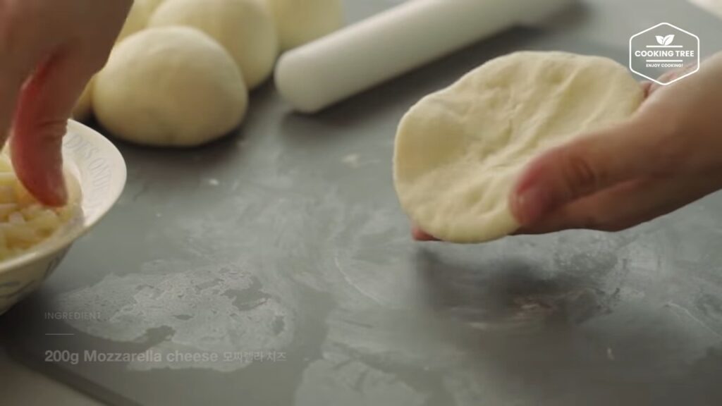 No Oven Fry Pan Mozzarella Cheese Bread Recipe Cooking tree