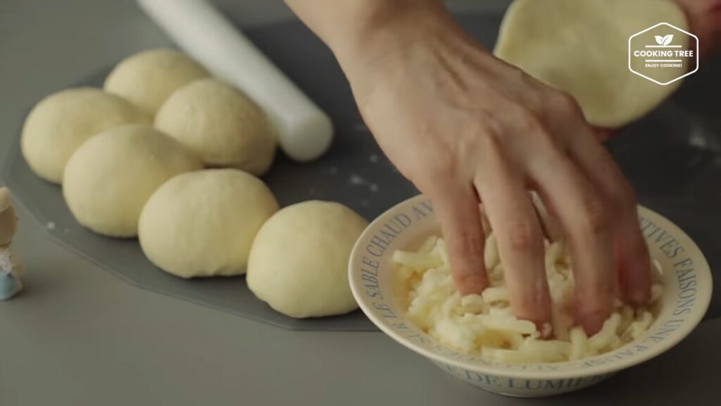 No Oven Fry Pan Mozzarella Cheese Bread Recipe Cooking tree