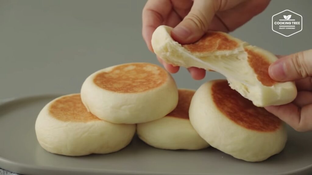 No Oven Fry Pan Mozzarella Cheese Bread Recipe Cooking tree