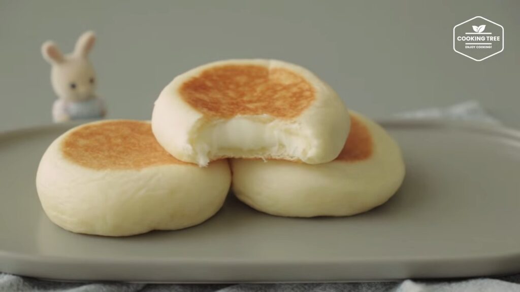 No Oven Fry Pan Mozzarella Cheese Bread Recipe Cooking tree