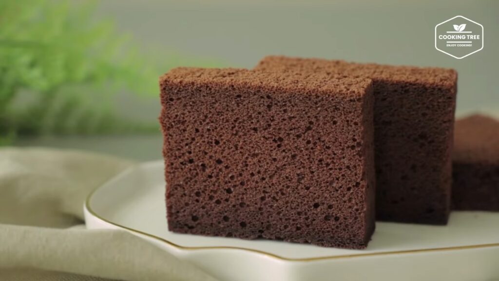 No oven Chocolate Castella without oven Recipe Cooking tree