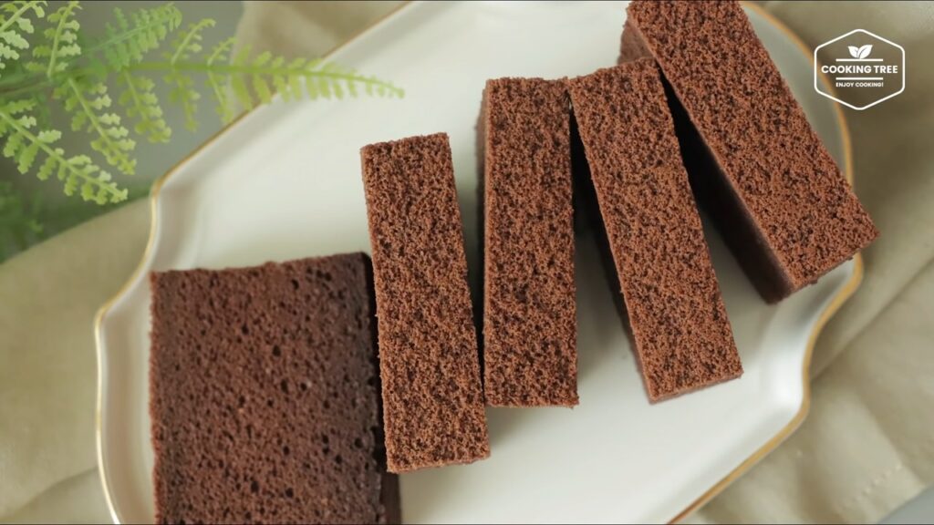 No oven Chocolate Castella without oven Recipe Cooking tree