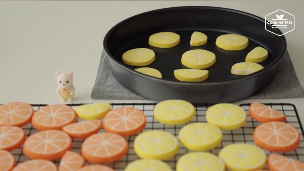Orange Lemon Shaped Cookies Recipe Cooking tree
