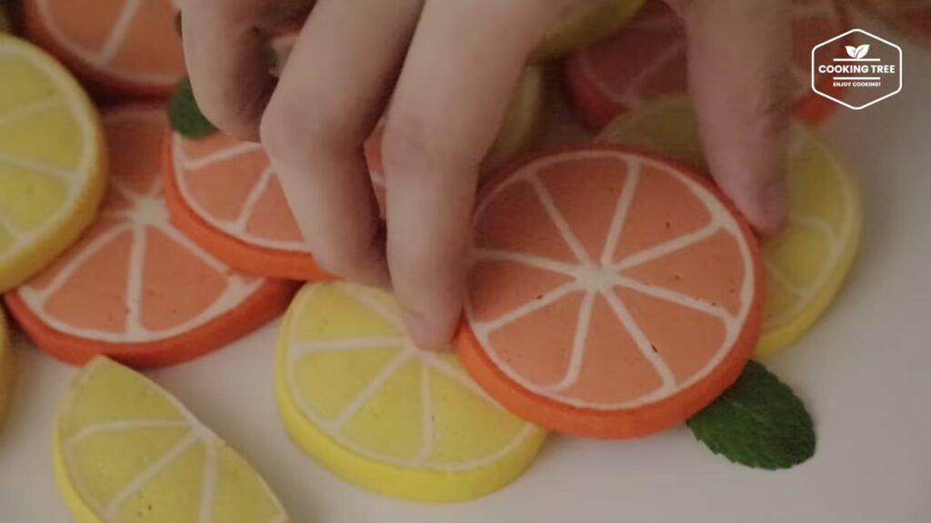 Orange Lemon Shaped Cookies Recipe Cooking tree