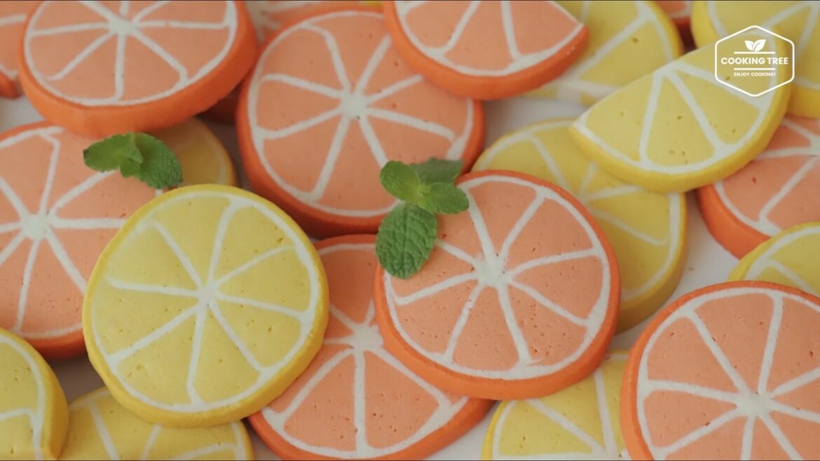 Orange Lemon Shaped Cookies Recipe Cooking tree