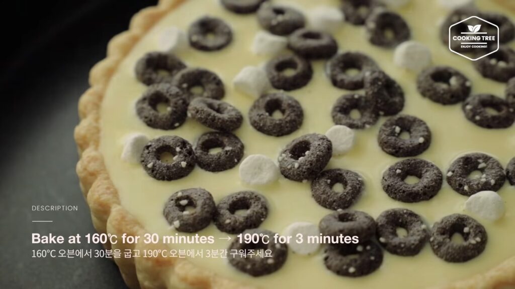 Oreo Cereal Cheese Tart Recipe Cooking tree