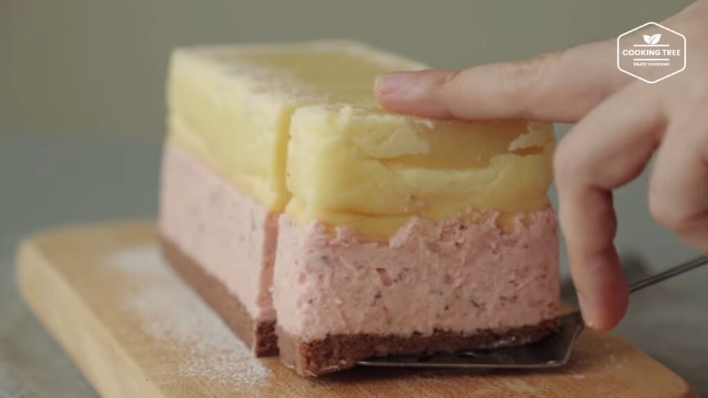 Peach Double Cheesecake Recipe Cooking tree