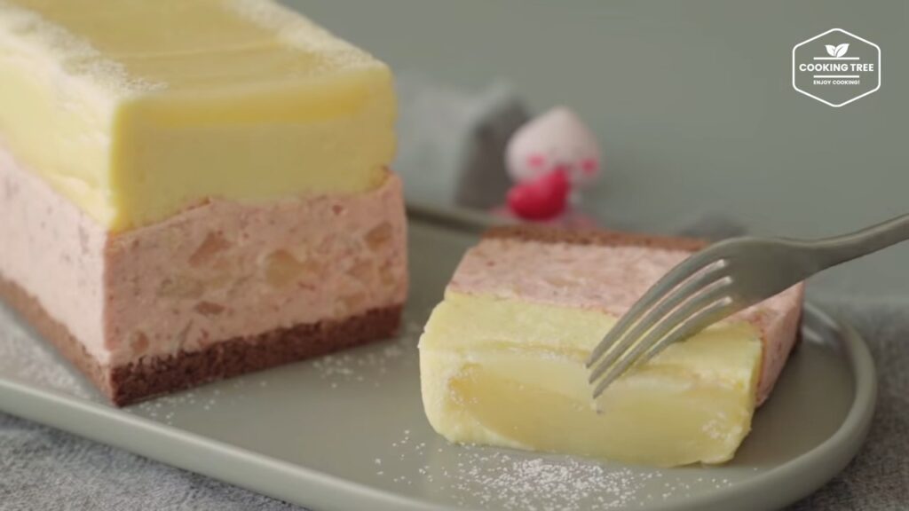 Peach Double Cheesecake Recipe Cooking tree