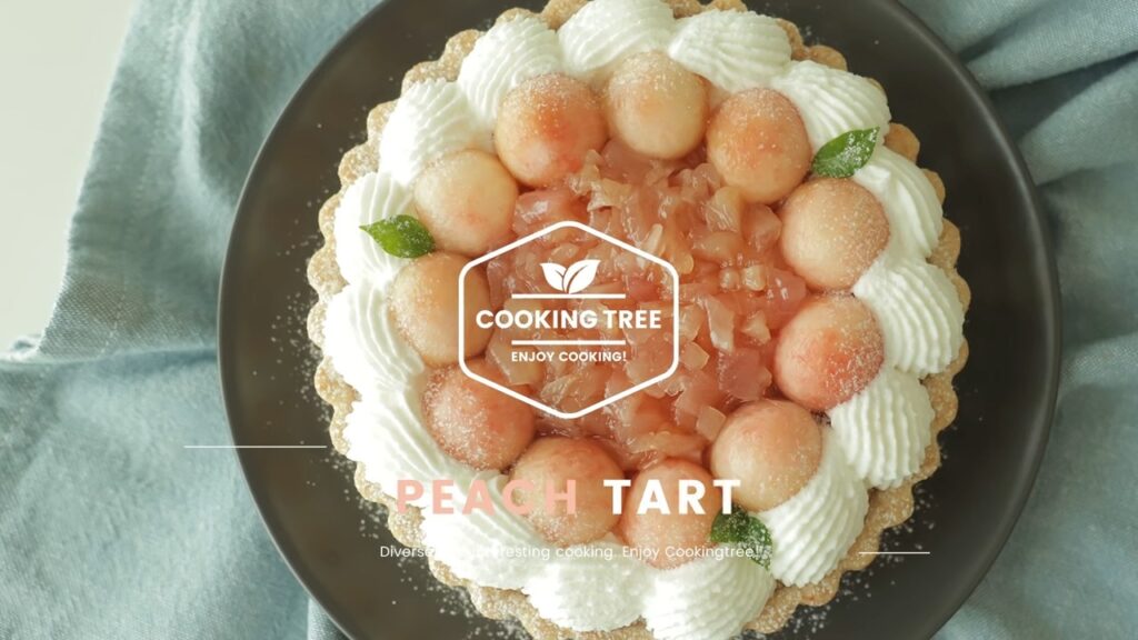 Peach Tart Recipe Cooking tree