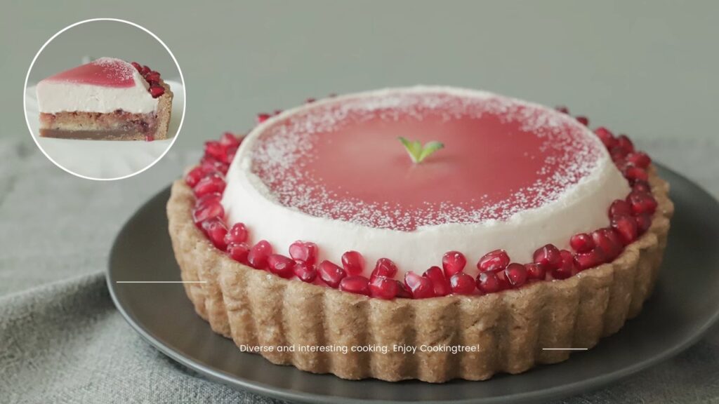 Pomegranate Tart Recipe Cooking tree