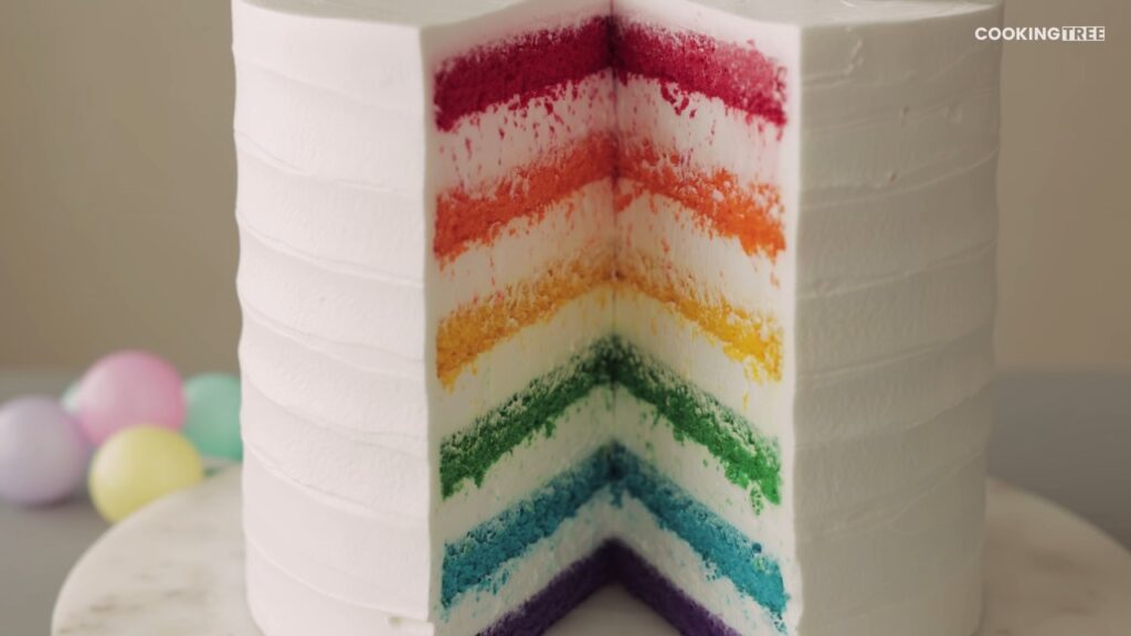 Rainbow Cake by Dore dore Doppel Cooking