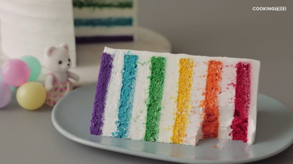 Rainbow Cake by Dore dore Doppel Cooking