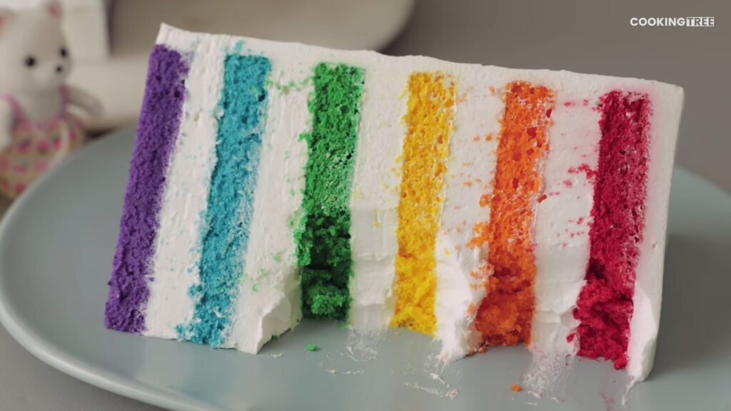 Rainbow Cake by Dore dore Doppel Cooking