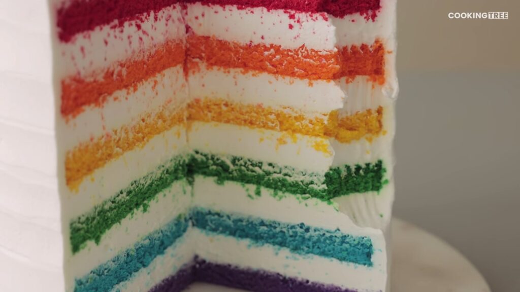 Rainbow Cake by Dore dore Doppel Cooking